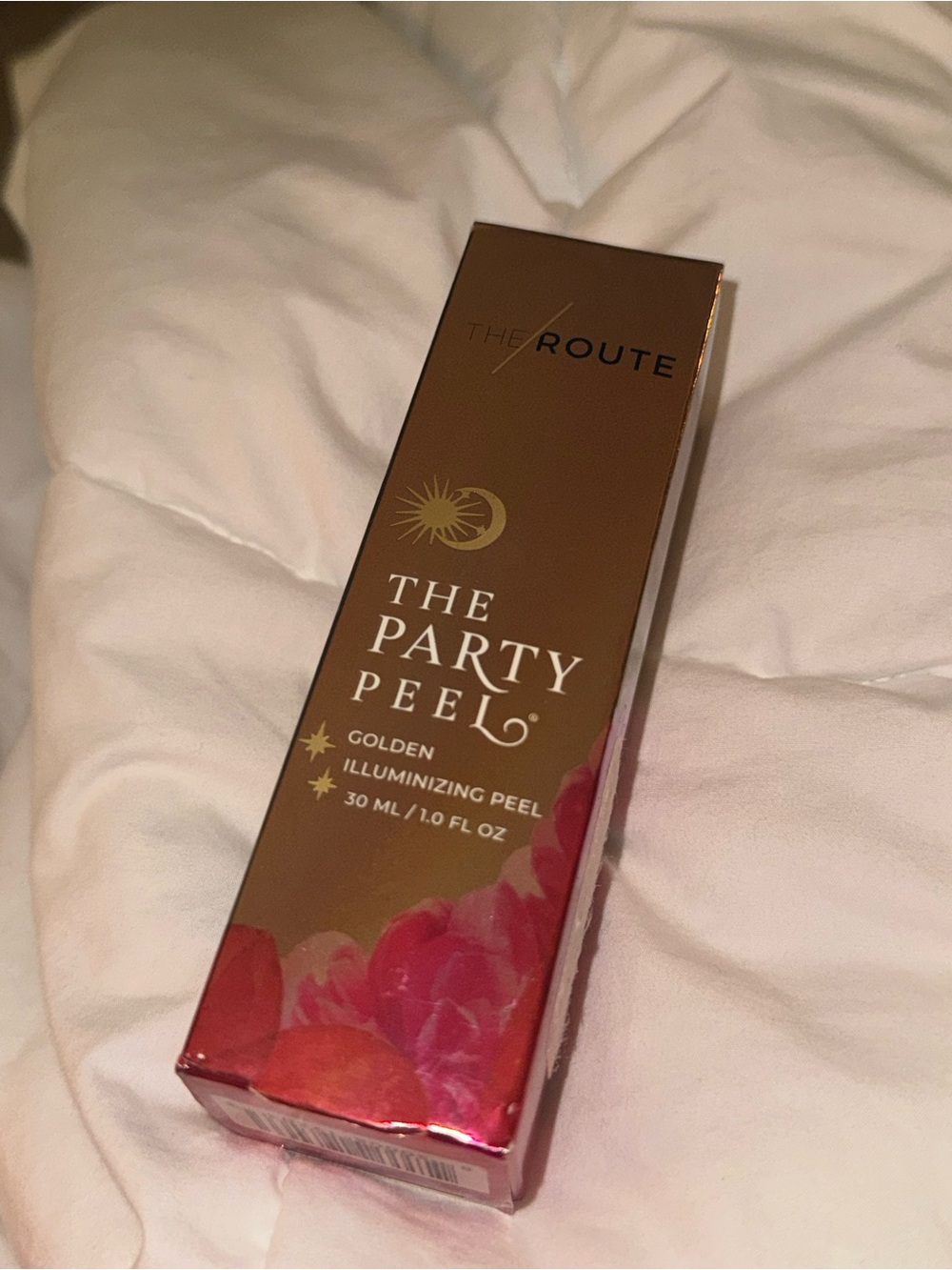 Ulta Beauty The Party Peel - Gold and Pink Packaging